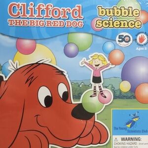 Clifford The Big Red Dog Bubble Science Brand New Sealed 3+ Young Scientist Club